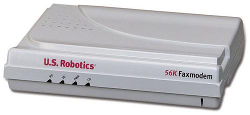 US ROBOTICS 56K External Faxmodem V.92 (USR025630G)