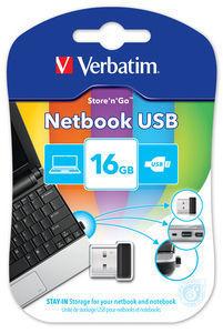 VERBATIM USB key MEM-Drive 16GB Store 'N' Go Netbook (43941)