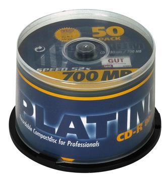 BESTMEDIA Med CD 700MB 80min Platinum 50Spindel (100128)