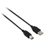 V7 USB2.0 A TO B CABLE 5M BLACK M/M 100PCT COPPER CONDUCTOR . CABL (V7E2USB2AB-05M)