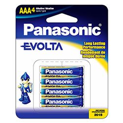 PANASONIC Evolta LR03EGE/ 4BP - Battery 4 x AAA alk (LR03EGE/4BP)