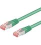 WENTRONIC Patch kabel, S/FTP CAT6, 1 m, grøn