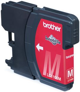 BROTHER LC1100MBP - Magenta - original - blister - ink cartridge - for Brother DCP-185, 385, 585, 6690, MFC-490, 5490, 5890, 6490, 990 (LC-1100MBP)