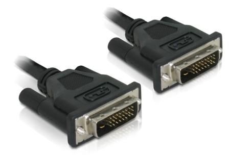 DELOCK DVI 24+1 Cable 0.5m male/male (84369)