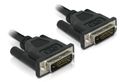 DELOCK DVI 24+1 Cable 0.5m male/male