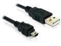DELOCK Cable USB 2.0 > USB-B mini 5p