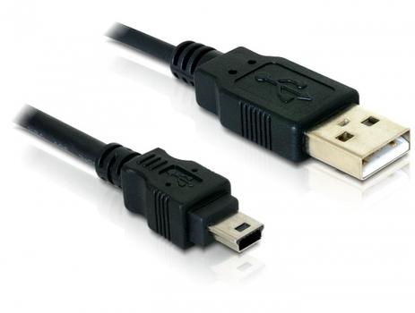 DELOCK Cable USB 2.0 > USB-B mini 5p (82252)