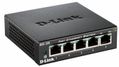 D-LINK 5-port 10/100 Metal Housing Desktop Switch