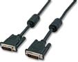EFB ELEKTRONIK DVI-D Dual Link Kabel,2x DVI-D 24+1,St.-St.,AWG 24,10,0m,sw