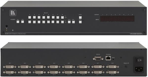 KRAMER VS-88HDCPx 8x8 DVI Matrix switcher (20-08880220)
