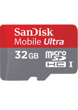 SANDISK MicroSHDC Ultra Class 10 - 32GB (SDSDQU-032G-U46A)