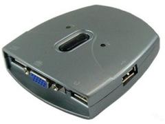 SEDNA KVM 2-Port USB Switch mit Audio/Mikro