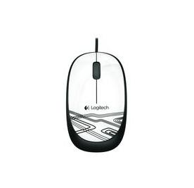 LOGITECH MOUSE M105 WHITE USB WITH PATTERN                 IN ACCS (910-002941 $DEL)