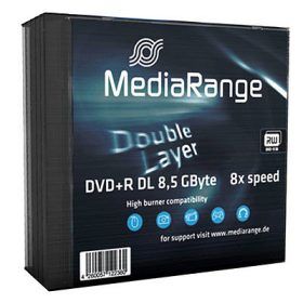 MediaRange DVD+R MediaRange 8.5GB   5pcs (MR465)
