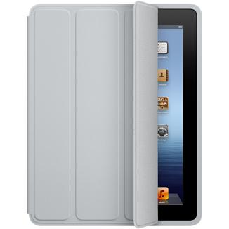 APPLE iPad Smart Case-Polyurethane-Light Gray (MD455ZM/A)