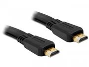 Delock High Speed HDMI with Ethernet - HDMI-kabel med Ethernet - 2 m