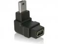 DELOCK Kabel Adapter USB mini-B St.>USB mini-B Bu.