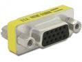 DELOCK Kabel Adapter Gender Changer VGA-Bu. > VGA-