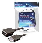MediaRange USB-Kabel Verl. AA St/Bu 3.00m schwarz (MRCS111)