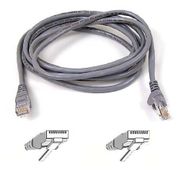 BELKIN SNAGLESS CAT6 PATCH CABLE 4PAIRRJ45M/ M 2M IN (A3L980B02M-S)
