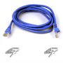 BELKIN SNAGLESS CAT6 PATCH CABLE 4PAIRRJ45M/M 3MS BLUE NS