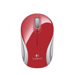 LOGITECH WIRELESS MINI MOUSE M187 RED USB RED NOTEBOOKMOUSE WRLS (910-002737)