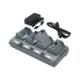 ZEBRA QL/P4T QUAD CHARG LI-ON FOR UK IN
