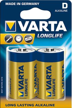 VARTA 1x2 Longlife Extra Mono D LR 20 (04120101412)