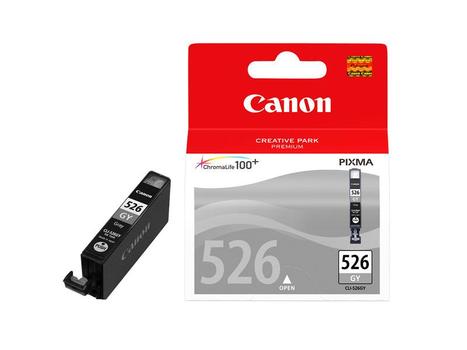 CANON CLI-526GY ink cartridge grey standard capacity 1-pack blister with alarm (4544B006)
