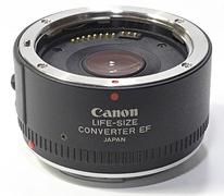 CANON LENS LIFE SIZE CONVERTER EF . IN