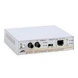 Allied Telesis s AT MC101XL - Fibre media converter - 10Mb LAN - 100Base-FX,  100Base-TX - RJ-45 / ST multi-mode - up to 2 km - 1310 nm (AT-MC101XL-60)