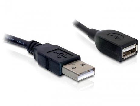 DELOCK USB 2.0 Ext., A/A 15cm S/B (82457)