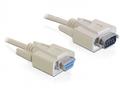 DELOCK - Serial extension cable - DB-9 (M) - DB-9