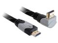 DELOCK HDMI-Kabel 1.4 Typ A -> A 90° oben St/St 5,
