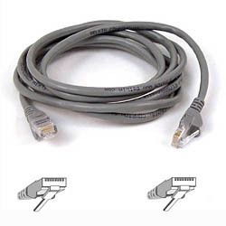 BELKIN Cable RJ45, CAT5E, 1M, GRIS (A3L791B01M-S)