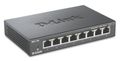 D-LINK 8-PORT 10/100/1000 GIGABIT METAL HOUSING DESKTOP SWITCH