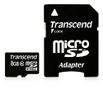 TRANSCEND MicroSDHC/ SDHC C10 - 8GB