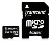 Transcend Premium - flashminnekort - 8 GB - microSDHC