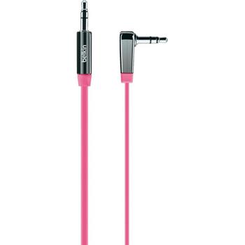 BELKIN 3.5 mm Flat Right Angled Audio cable 0.9m pink (AV10128CW03-PNK)