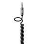 BELKIN AV Cable/ 3.5mm Coiled AUX 1.8m BLK