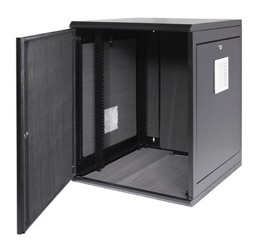 ACOUSTI Orion Acoustic Wall Cabinet 12U. D600mm Støysvak vifte og støvfilter IP54 (ARW12-6-6)