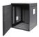 ACOUSTI Wall Cabinet 9U Glassdør, støysvake vifter og støvfilter