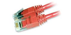 LinkIT U/UTP Patch Cat.5e rød  1,5m PVC AWG 26 Snagless