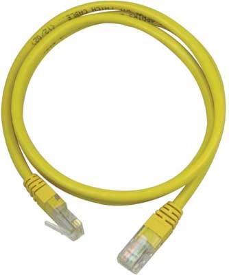 MicroConnect Cat5e 2m 2m Yellow Networking Cable 
