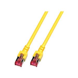 LinkIT Patch S/FTP Cat6 gul 0.5m AWG 27/7 | LSZH (STP-6GUHF-005)