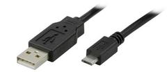 LinkIT USB 2.0 typ A till Micro-B USB, 5-pin, 5m