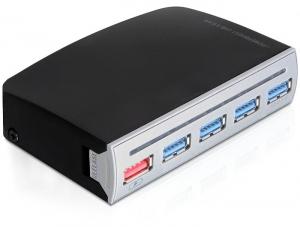 DELOCK USB-HUB 4-Port USB3.0, intern/ extern,  inkl (61898)