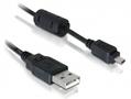 DELOCK Kamera Kabel USB2.0 Typ A -> Nikon UC-E6 8P