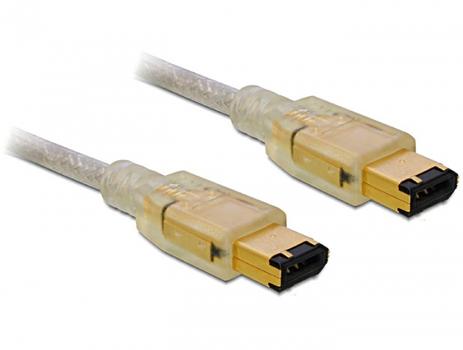 DELOCK FireWire-Kabel FW400 6pin -> FW400 6pin St/ (82574)
