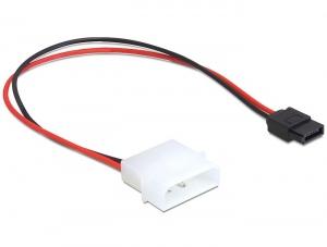 DELOCK Stromkabel IDE Molex (2pin) -> SATA 6Pin St (82913)